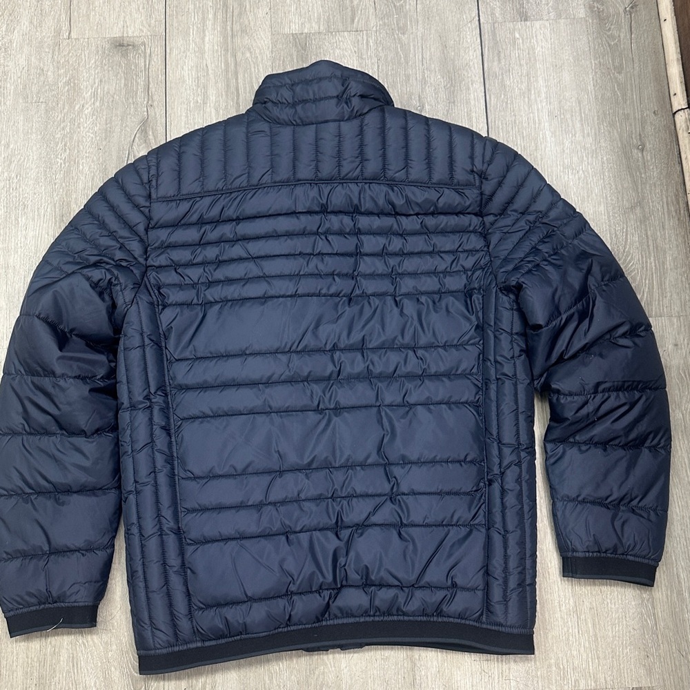 Bugatchi Men's Dark Blue Puffer Jacket - Picture 11 of 11